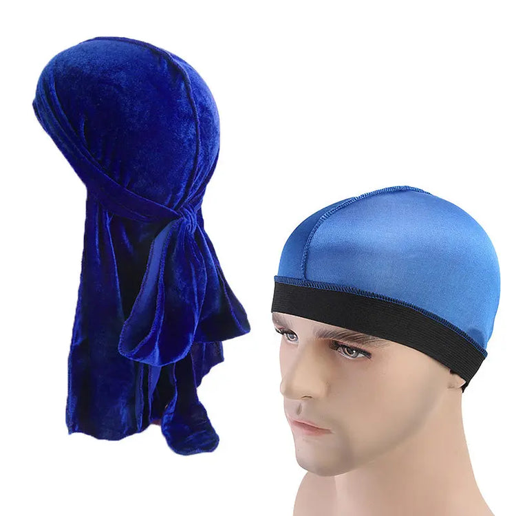 Wide-brim elastic chemo cap God&