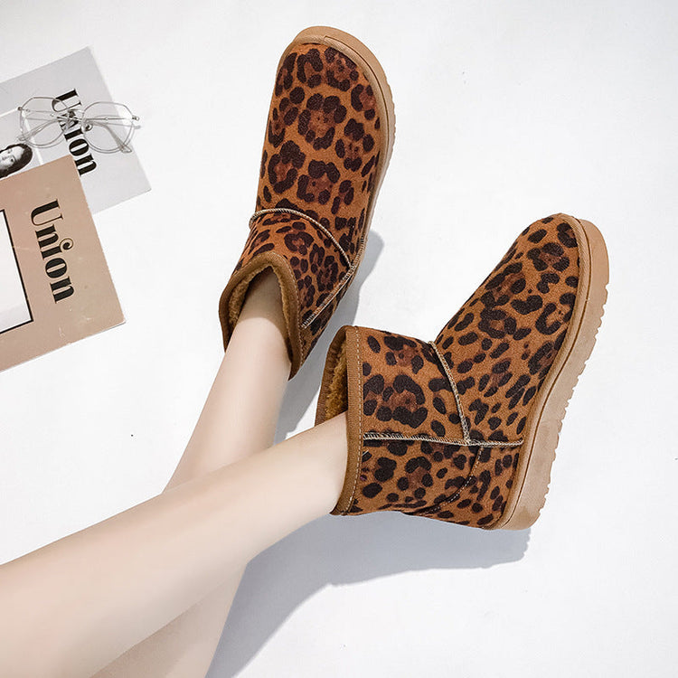 Snow Boots Winter Faux Fur Women Shoes God&