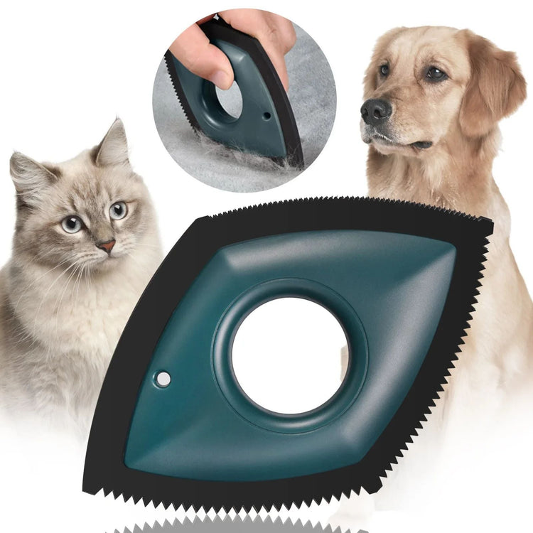 Pet Hair Remover Cat Fur Cleaning Device Carpet Sofa Car Detail Scraper Dog Lint Removal Silicone Dog Cat Fur Removal Brush God&