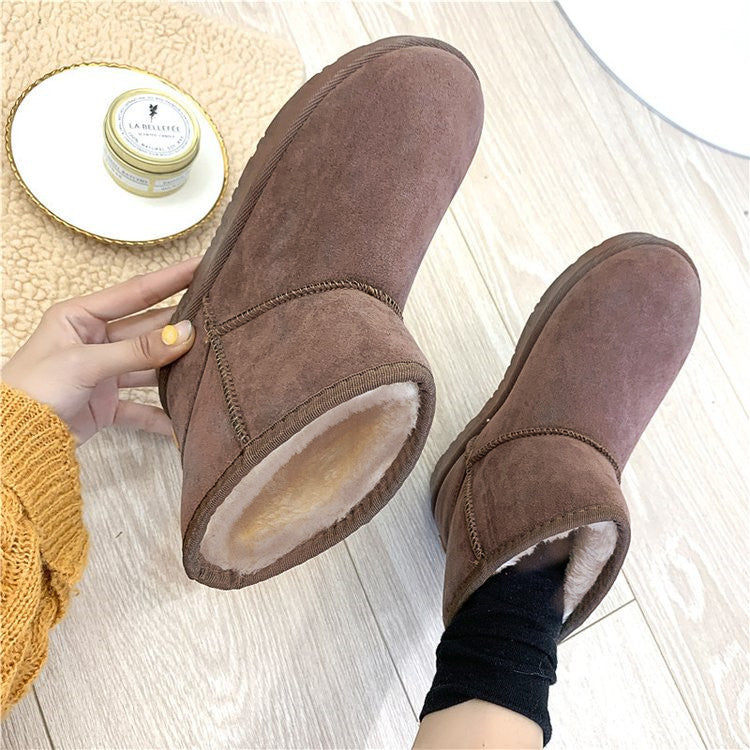 Snow Boots Winter Faux Fur Women Shoes God&