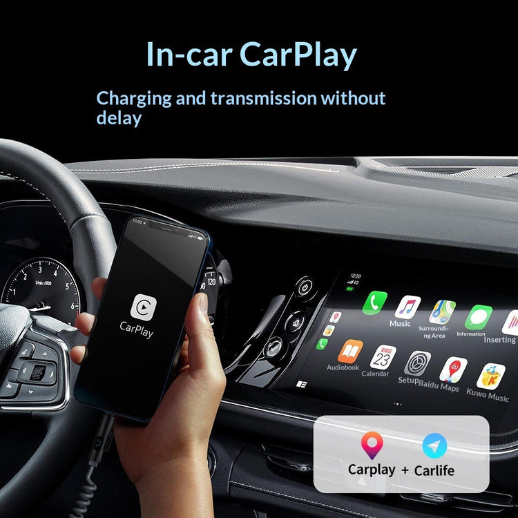 Digital Display Spring 4-in-1 CarPlay In-Car 2m Data Cable God&