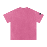 Snow Washed Oversized Cotton T-Shirt ODMPOD