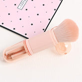 Single 4-in-1 retractable makeup brush set portable 4-in-1 retractable brush beauty tool God&