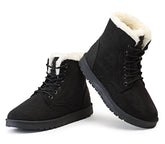Snow Boot for Women Winter Shoes Heels Winter Boots Ankle Warm Plush Insole God&