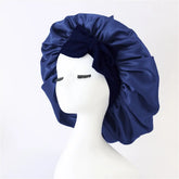 Satin Ribbon Round Bow Elastic Nightcap God&