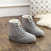 Snow Boot for Women Winter Shoes Heels Winter Boots Ankle Warm Plush Insole God&