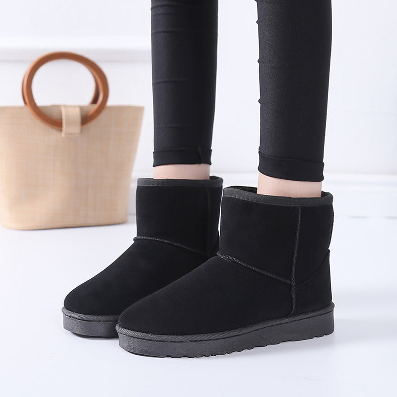 Snow Boots Winter Faux Fur Women Shoes God&