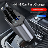 4-in-1 Car Charger Super Fast Charging God&