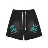 Let Go Let God Cotton Shorts ODMPOD