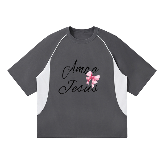 Amo A Jesus Raglan T-Shirt
