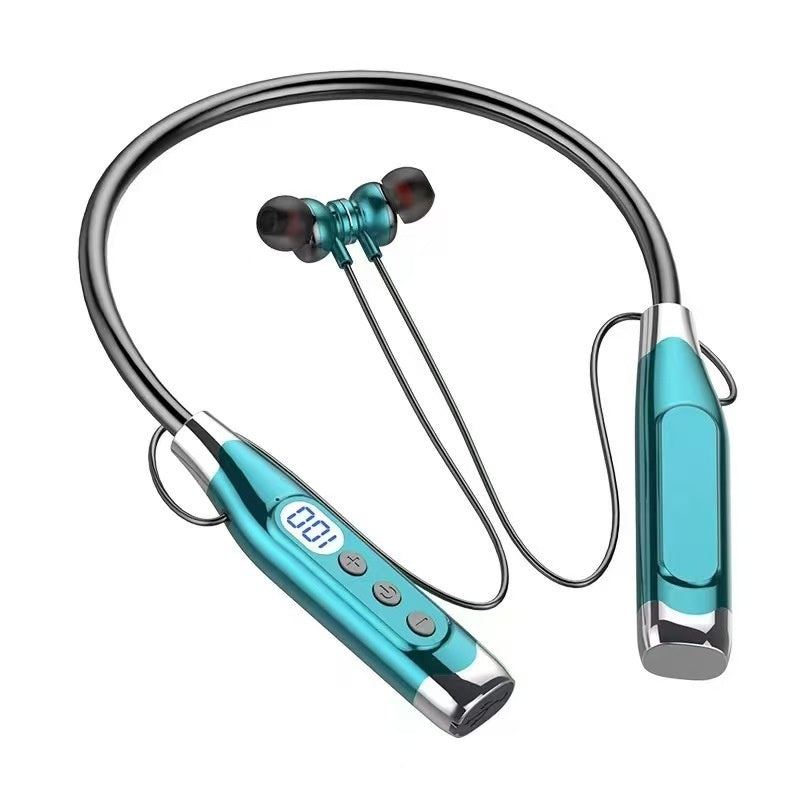 Wireless Bluetooth Neckband Earbuds With Ultra-long Battery Life God&