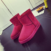 Snow Boots Winter Faux Fur Women Shoes God&