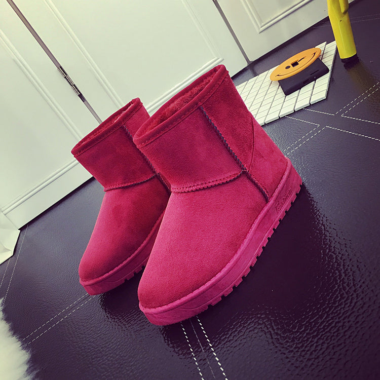 Snow Boots Winter Faux Fur Women Shoes God&