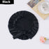 Encrypted Satin Silk Plain Satin Confinement Household Hair Care Lace-up Nightcap God&