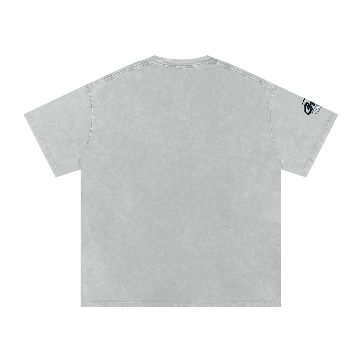 Snow Washed Oversized Cotton T-Shirt ODMPOD