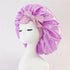 Satin Ribbon Round Bow Elastic Nightcap God&
