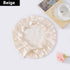 Encrypted Satin Silk Plain Satin Confinement Household Hair Care Lace-up Nightcap God&