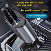 4-in-1 Car Charger Super Fast Charging God&