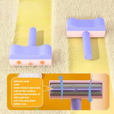 New Pet Hair Roller Remover Lint Brush 2-Way Dog Cat Comb Tool Convenient Cleaning Dog Cat Fur Brush Base Home Furniture Sofa God&