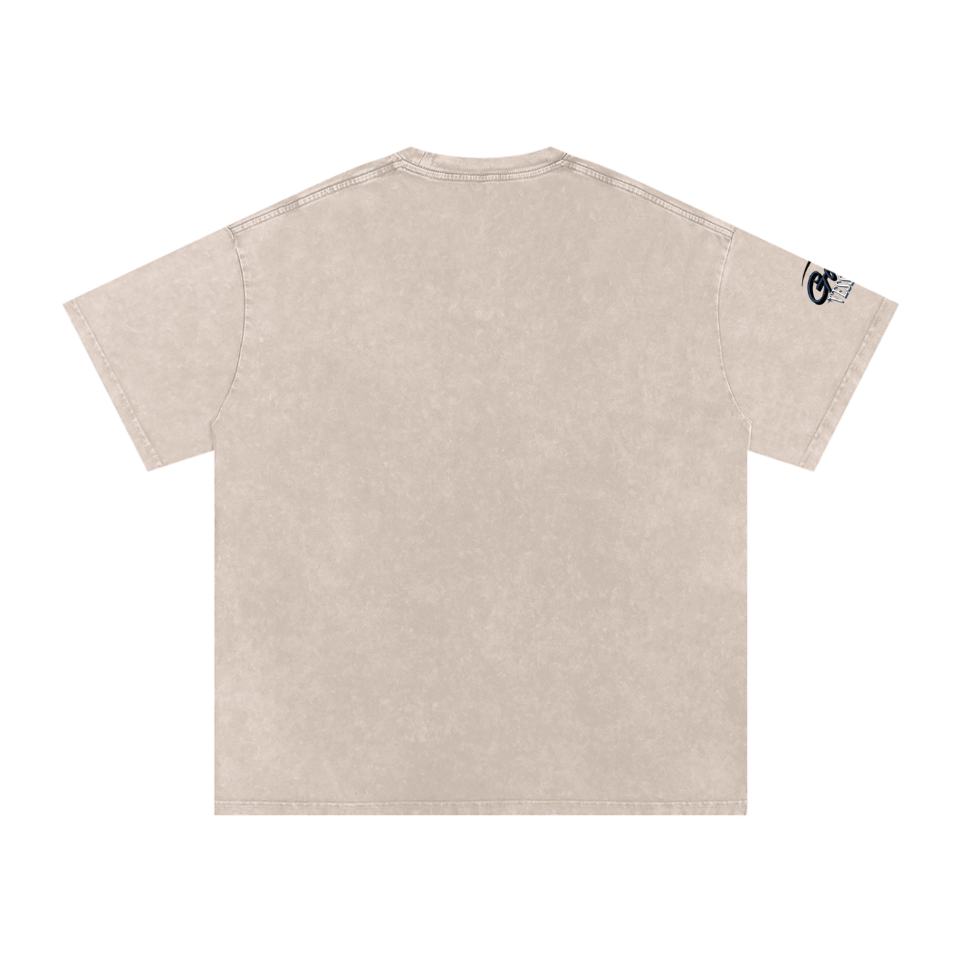 Snow Washed Oversized Cotton T-Shirt ODMPOD