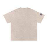 Snow Washed Oversized Cotton T-Shirt ODMPOD