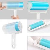 Washable Lint Roller Lint Roller Reusable Sticky Dog Cat Hair Remover Cleaner With Cover For Clothes Pet Hairs God&