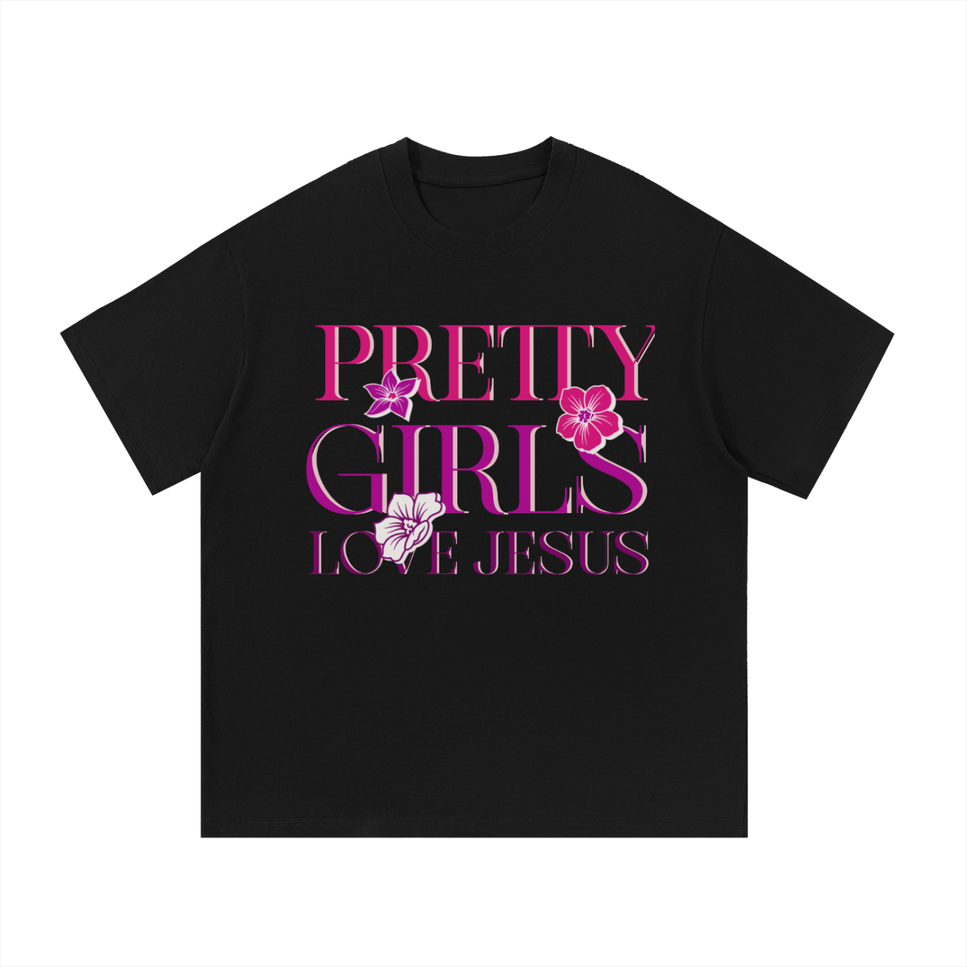 Pretty Girls Love Jesus Tshirt ODMPOD