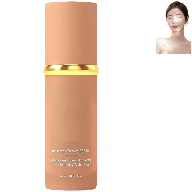 4-in-1 Color-Changing Foundation Liquid, Long-Lasting, Non-Cakey, Moisturizing, Concealing 4-in-1 Foundation God&