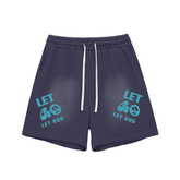 Let Go Let God Cotton Shorts ODMPOD