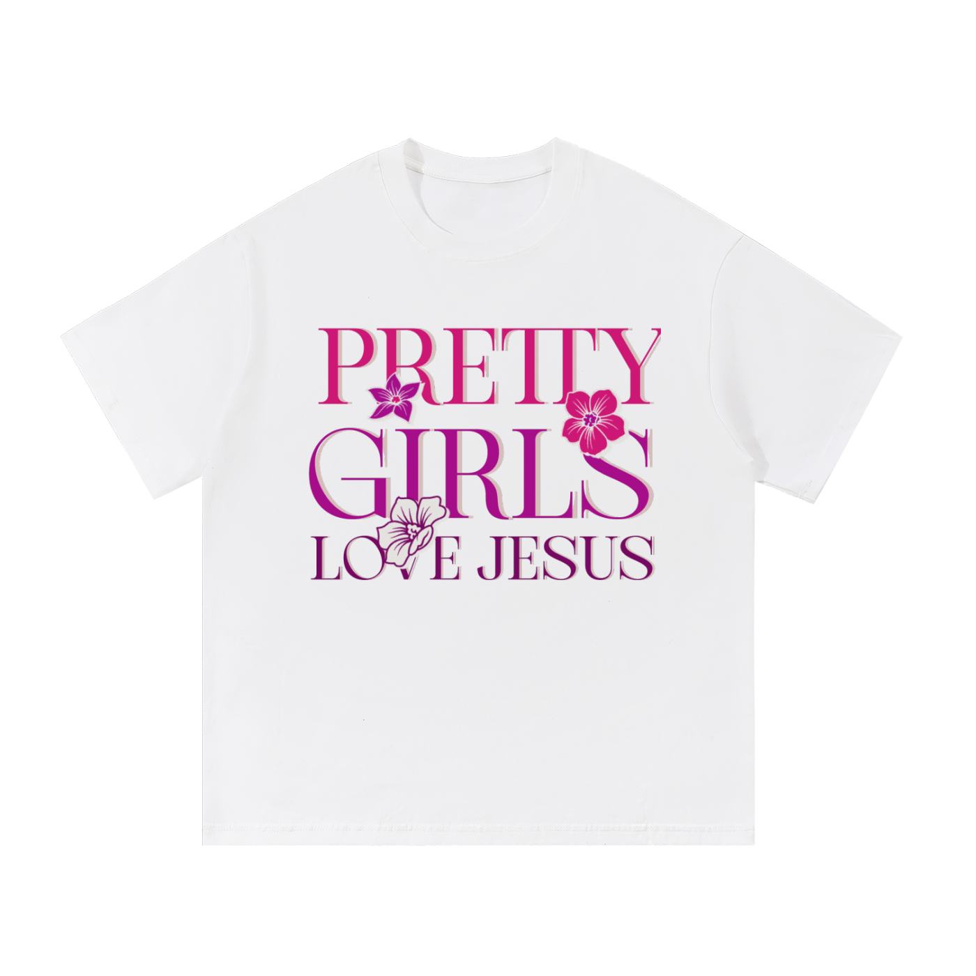 Pretty Girls Love Jesus Tshirt ODMPOD