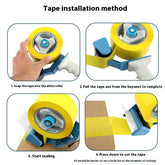 Creativity Hand In Hand With Grip Large Box Sealer God&