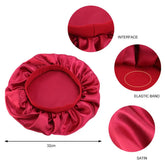 Printed Satin Elastic Wide Edge Nightcap God&