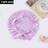 Encrypted Satin Silk Plain Satin Confinement Household Hair Care Lace-up Nightcap God&