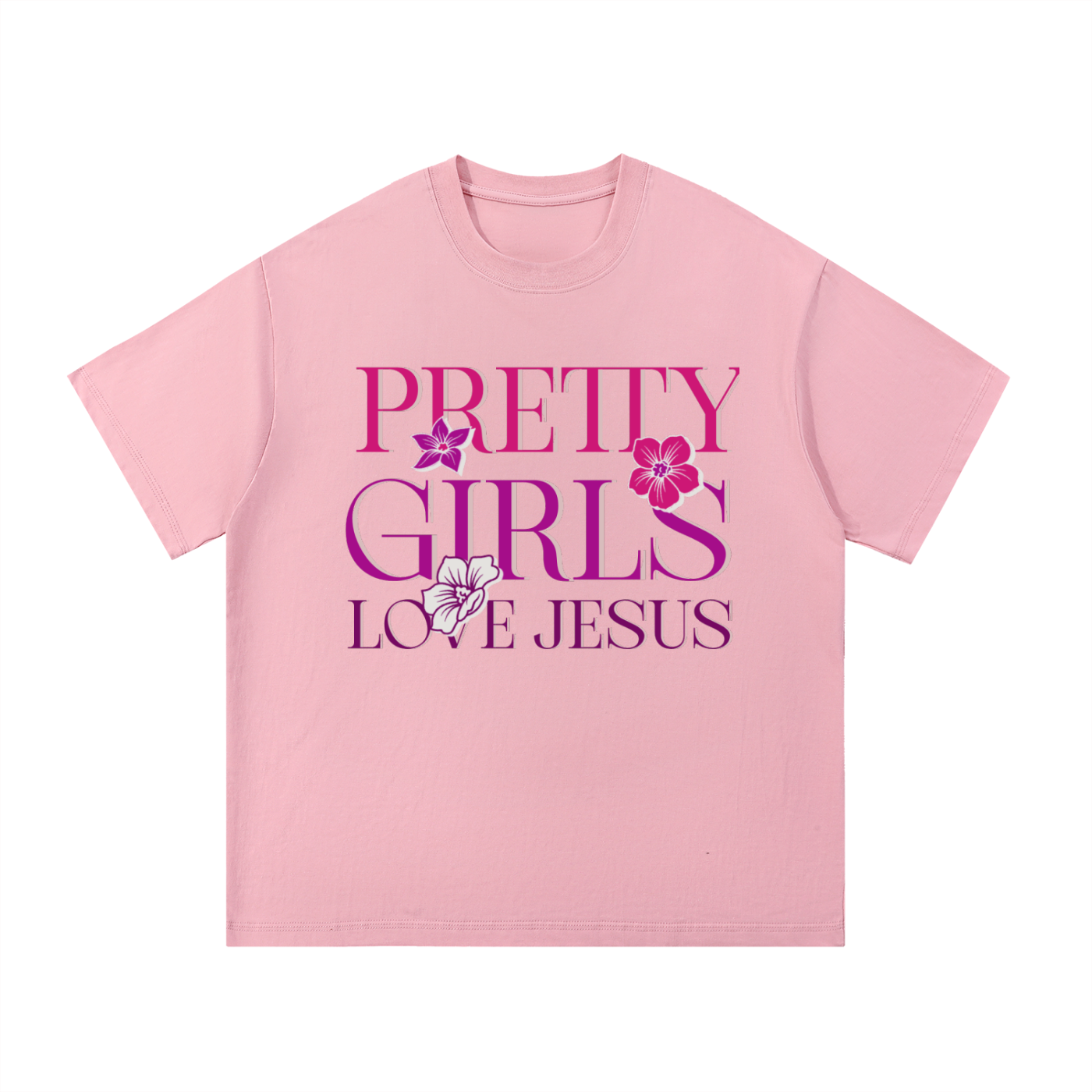 Pretty Girls Love Jesus Tshirt ODMPOD