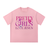 Pretty Girls Love Jesus Tshirt ODMPOD
