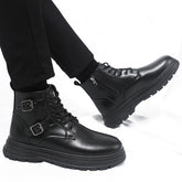 Black Martin Boots Male British Style Working Boots God&