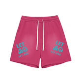 Let Go Let God Cotton Shorts ODMPOD