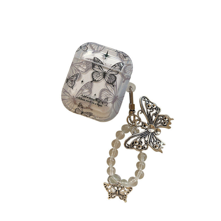 Advanced Butterfly Protective Cover Three Generations Wireless Bluetooth Earbuds Case God&