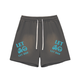 Let Go Let God Cotton Shorts ODMPOD