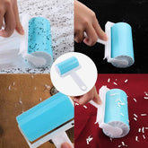 Washable Lint Roller Lint Roller Reusable Sticky Dog Cat Hair Remover Cleaner With Cover For Clothes Pet Hairs God&