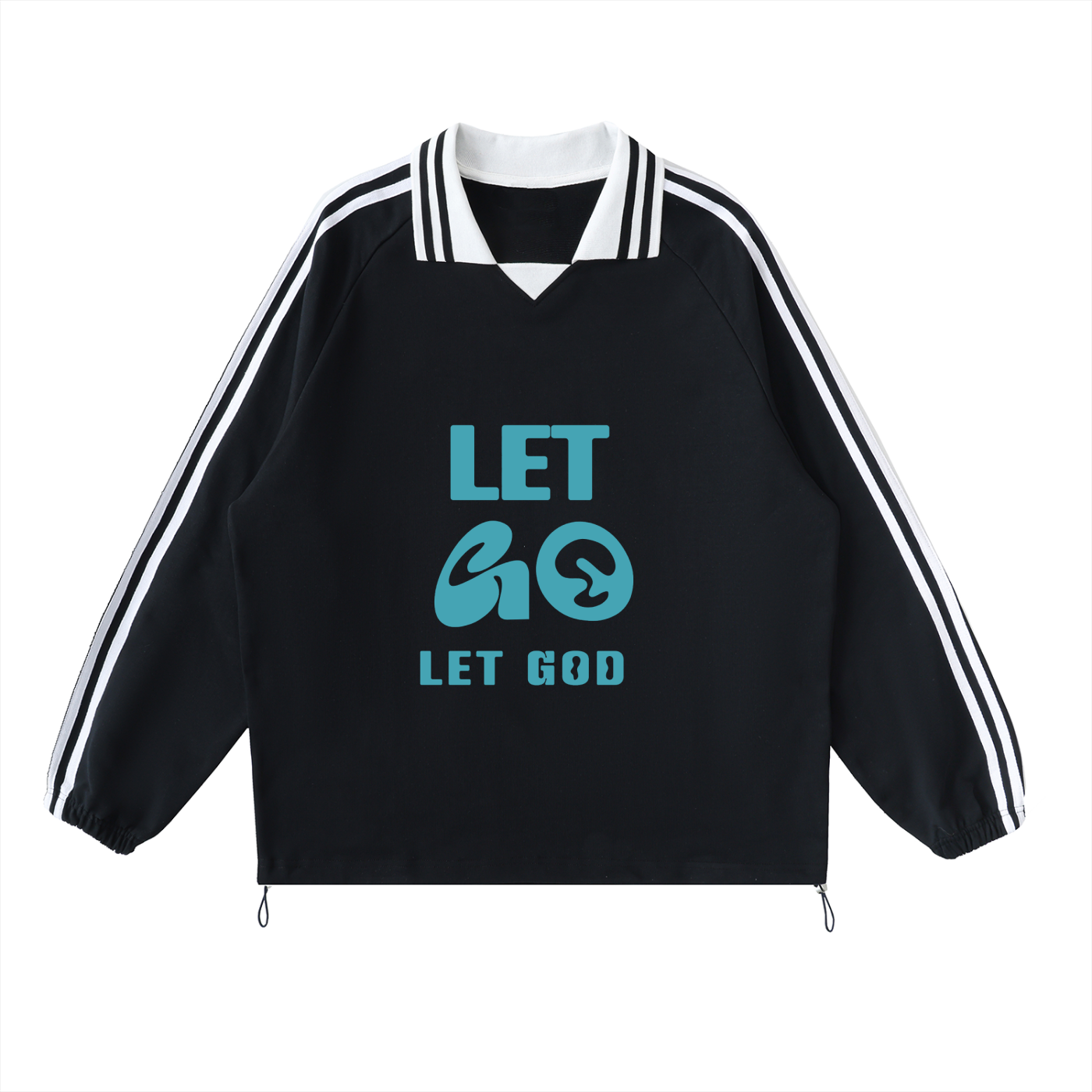 Let Go Let God Collar Sweatshirt ODMPOD
