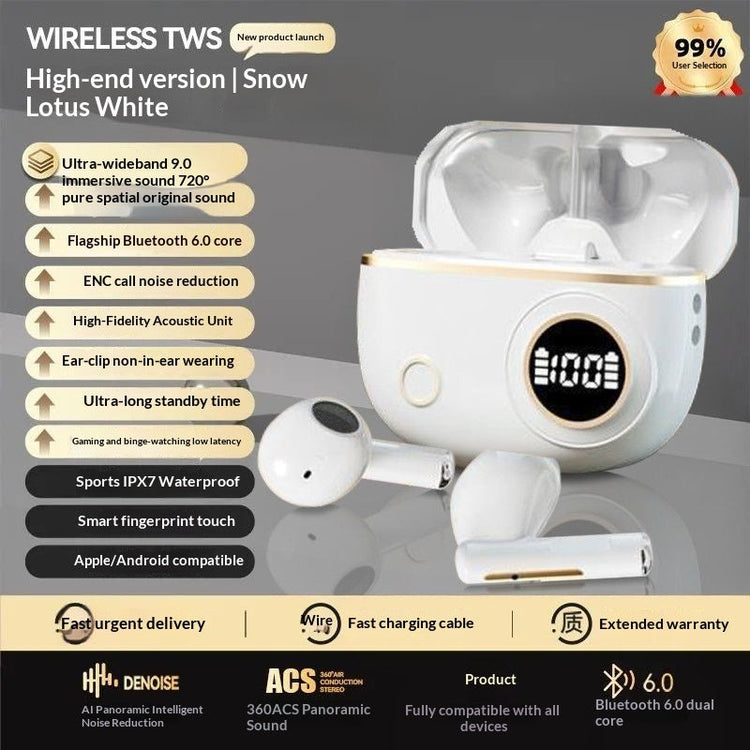 New Wireless Bluetooth Earbuds With Ultra-long Battery Life God&