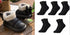 Winter Women Cute Warm Ankle Boots Outdoor Non-slip Thick Sole Snow Boots Furry Bow Cotton Shoes Men Pu Waterproof Plush Boots God&