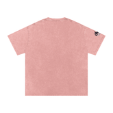 Snow Washed Oversized Cotton T-Shirt ODMPOD