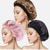 Printed Satin Elastic Wide Edge Nightcap God&