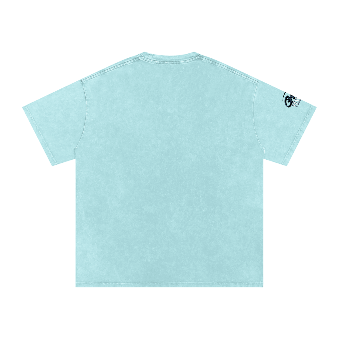 Snow Washed Oversized Cotton T-Shirt ODMPOD