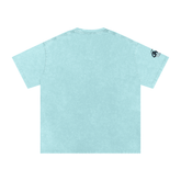 Snow Washed Oversized Cotton T-Shirt ODMPOD