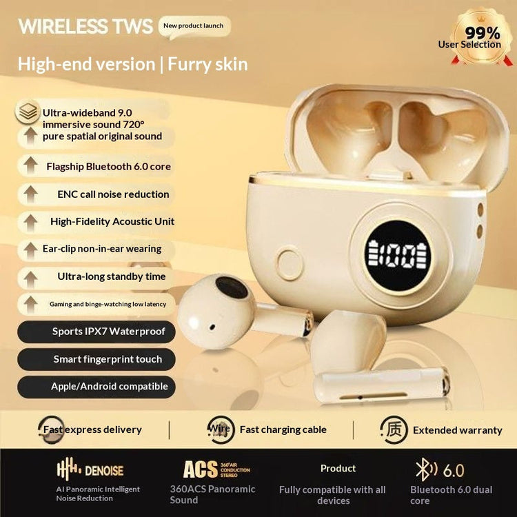 New Wireless Bluetooth Earbuds With Ultra-long Battery Life God&