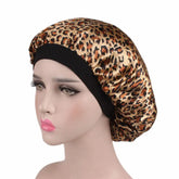 Printed Satin Elastic Wide Edge Nightcap God&