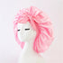Satin Ribbon Round Bow Elastic Nightcap God&